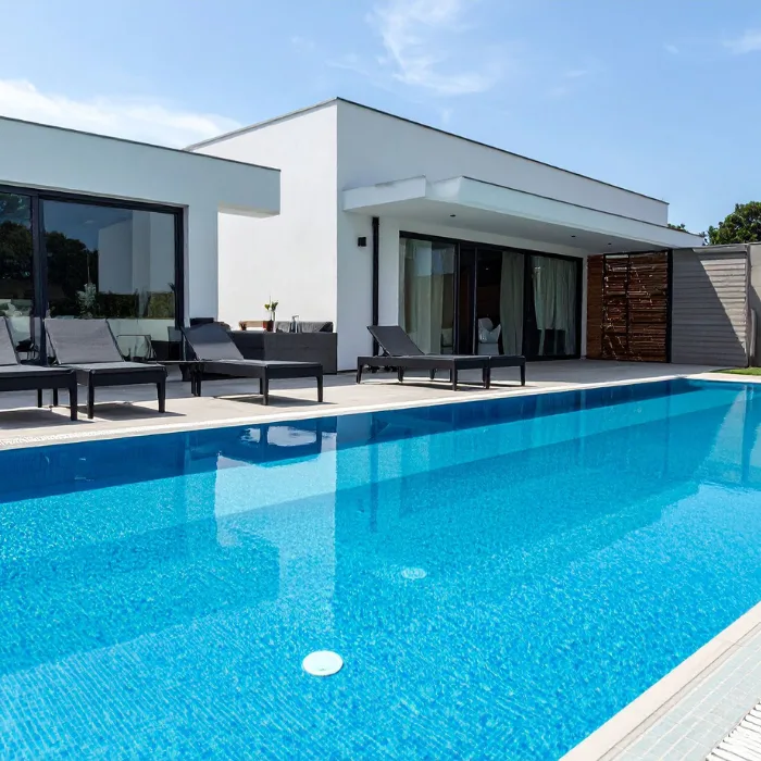 Réalisation piscine à Le Cannet