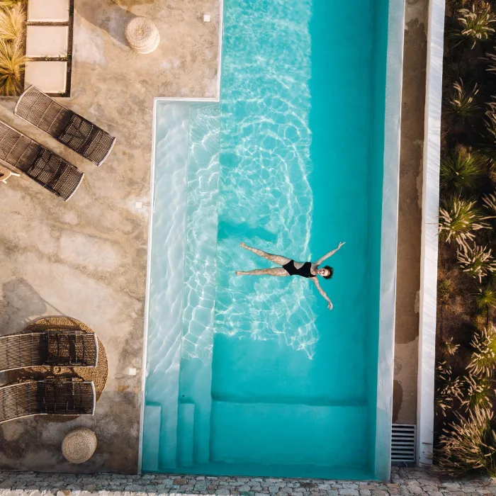 Réalisation piscine à Biot